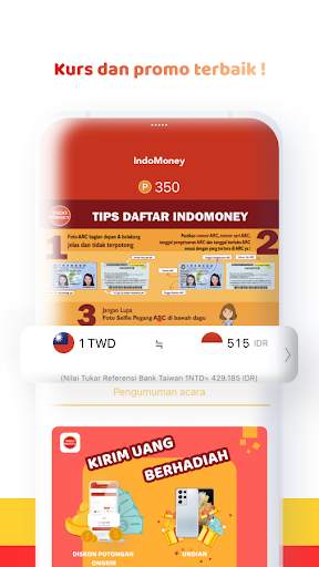 IndoMoney : Kirim uang ke ID screenshot 3