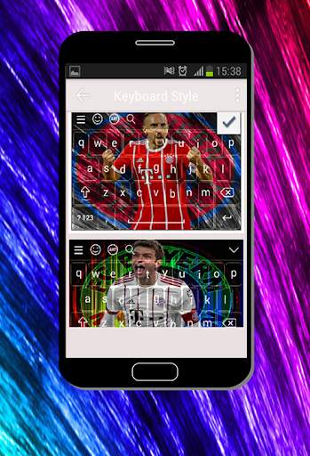 New keyboard for bayern munich screenshot 3