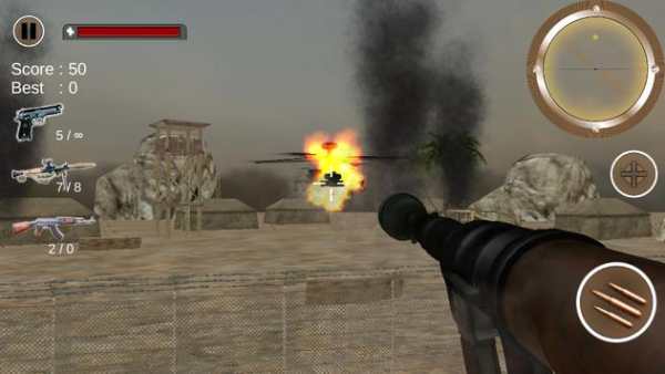 Sniper War battlefield 3D screenshot 7