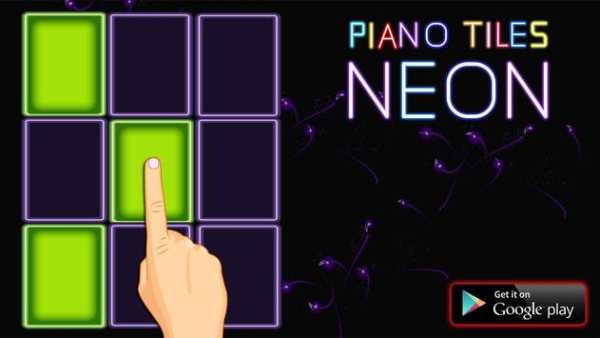 Neon Piano Tiles screenshot 4