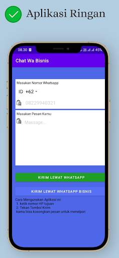 Chat Langsung Untuk WA Bisnis screenshot 5