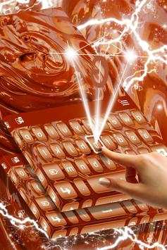 Chocolate Keyboard Theme screenshot 2