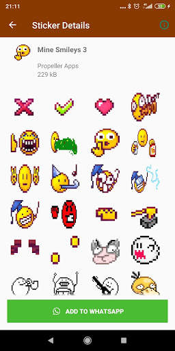 WAstickers for Minecraft (WAStickerApp) screenshot 5