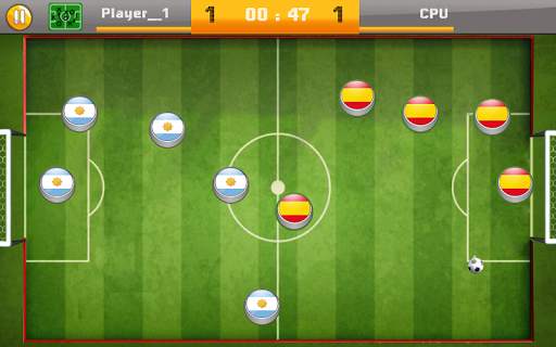 ⚽🏆 Button football - mainkan dengan jari Anda screenshot 4