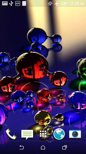 Balls 3D Wallpaper screenshot 4