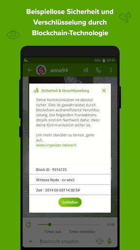Crypviser Secure Messenger screenshot 4