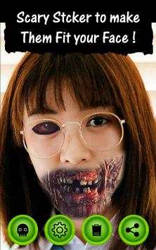 Stiker Zombie Photo Maker Zombie screenshot 2