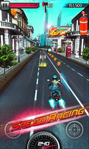 Dua Moto 3D : Dua Xe Ban Sung screenshot 4