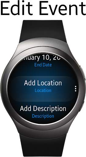 Calendar Gear - Google Calendar for Samsung Watch скриншот 5
