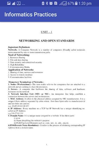 Informatics Practices screenshot 5