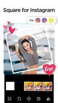 Square Pic Square Fit square photo editor Instapic screenshot 1