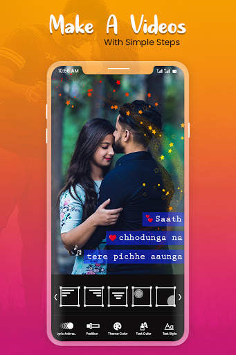Song on PIC : Add Love Song My Photo Status Maker screenshot 4