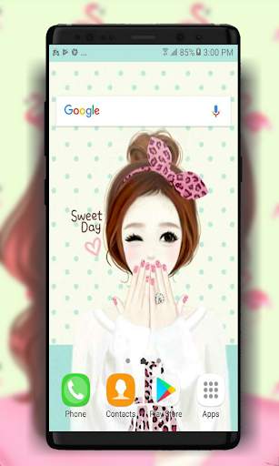 Cute Laura Wallpaper screenshot 5