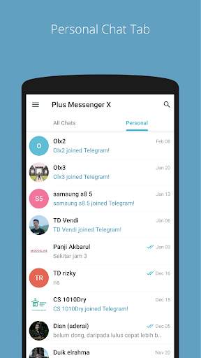 Plus Messenger X screenshot 2