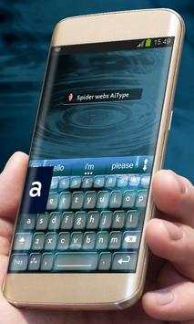 Spider webs AiType Theme screenshot 2
