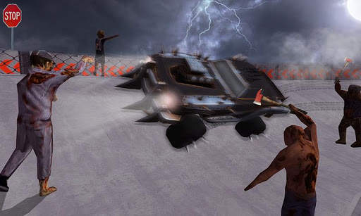 Zombie Attack Monster Car Survival screenshot 2