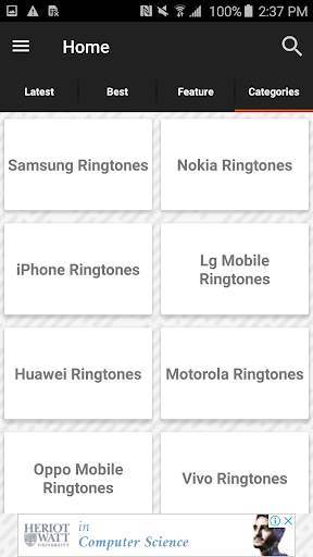 Free Android Mp3 Ringtone App For 2021 ringtones screenshot 4