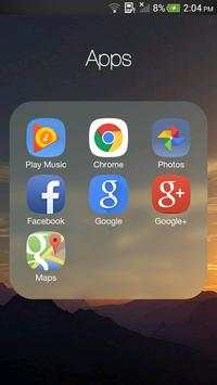OS Launcher X for Android screenshot 2