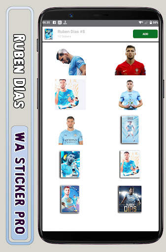 Ruben Dias - WA Sticker Pro screenshot 3