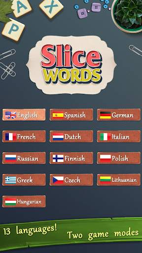 Slice Words screenshot 1