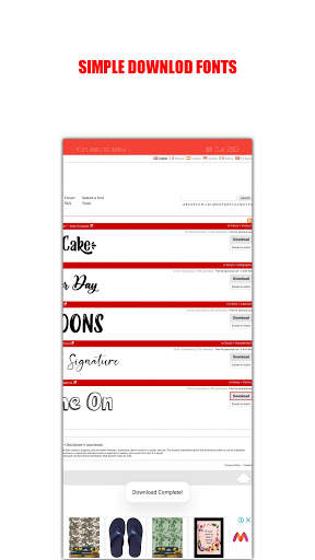 DaFonts Lite screenshot 4