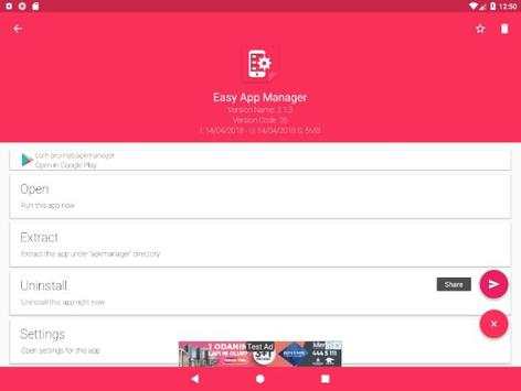 Easy App Manager, control your apps (Free/6MB) screenshot 16