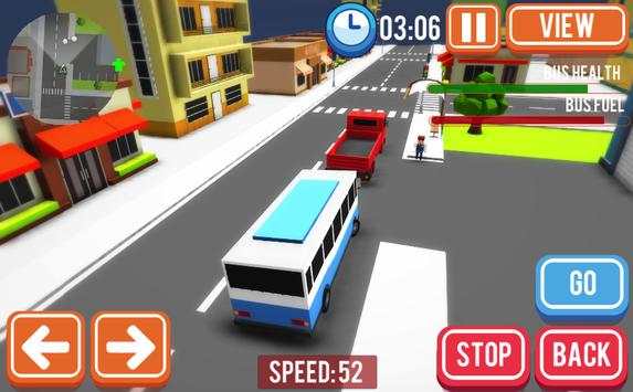 Cartoon Bus Simulator 3D screenshot 3
