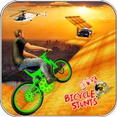 BMX Cycle Stunt Race: MTB Downhill Bicycle Game logo