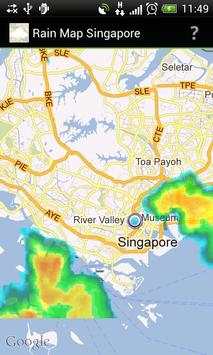 Rain Map Singapore 1 تصوير الشاشة