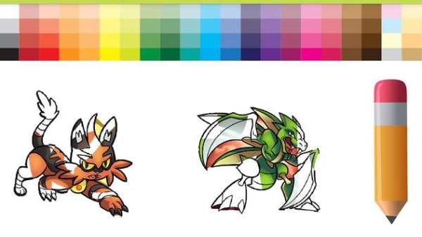 Coloring Cartoon pokemon screenshot 1