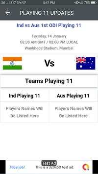 India Live Score Cricket App - Live Matches 2020 screenshot 4