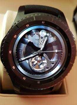 Retro Moon Phase Watch Face 2 تصوير الشاشة