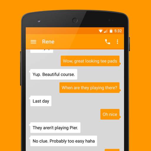 EvolveSMS - Simple Orange 1.1.4