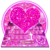 Sparkling Heart Keyboard Theme icon