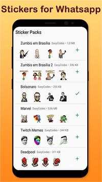 Whatsapp stickers 2019 - WAStickerApps screenshot 1