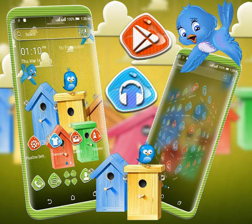 Anim Bird Launcher Theme screenshot 4