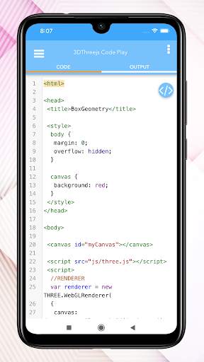 3DThreejs Code Play screenshot 5