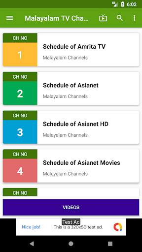 Malayalam TV Channels screenshot 1