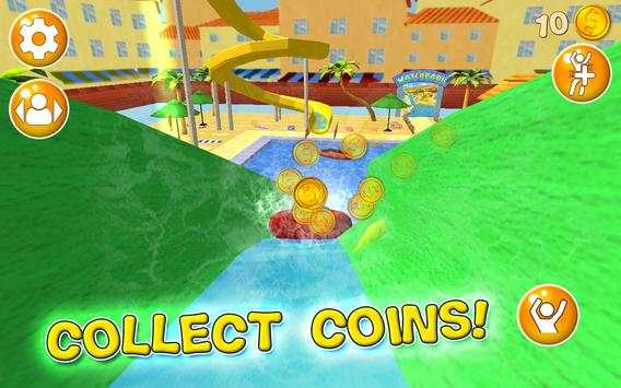Aqua Waterslide Rush Racing screenshot 4