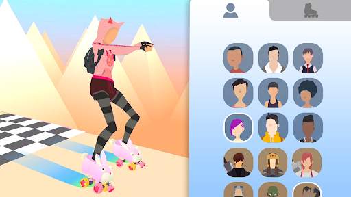 Sky Roller: Rainbow Skating screenshot 7