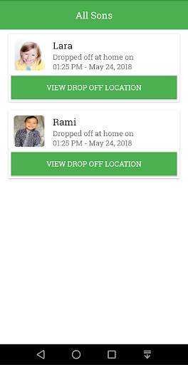 Aman Bus - School bus children safety app screenshot 1