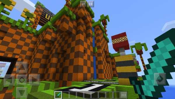 Map Sonic the Hedgehog for Minecraft screenshot 3