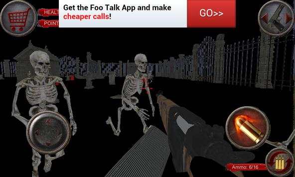Zombie Games Killer 3D screenshot 2