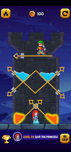 Hero Rescue - Pull The Pin | Free Pin Puzzle Games screenshot 2