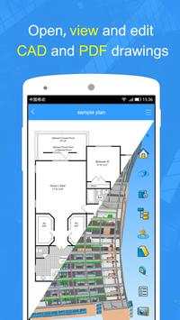 CAD Viewer- AutoCAD DWG and PDF Blueprint Reader 1 تصوير الشاشة