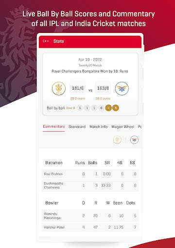 RCB Official- Live IPL Cricket screenshot 20