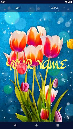 Spring Tulip Live Wallpaper screenshot 2