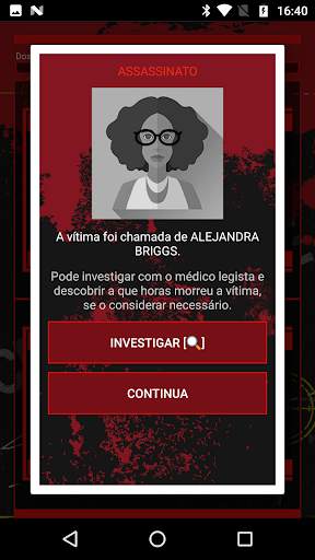 Detetive CrimeBot investigação screenshot 2
