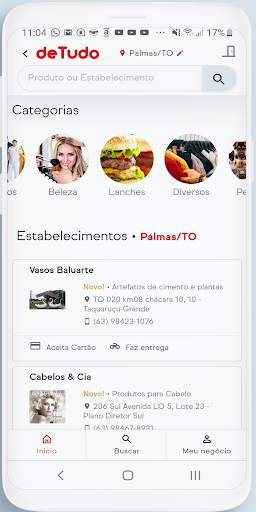 deTudo - Sua Loja Virtual com pedidos via WhatsApp screenshot 1
