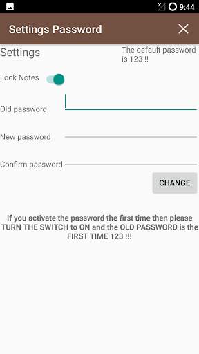 Notes app Android 8 تصوير الشاشة
